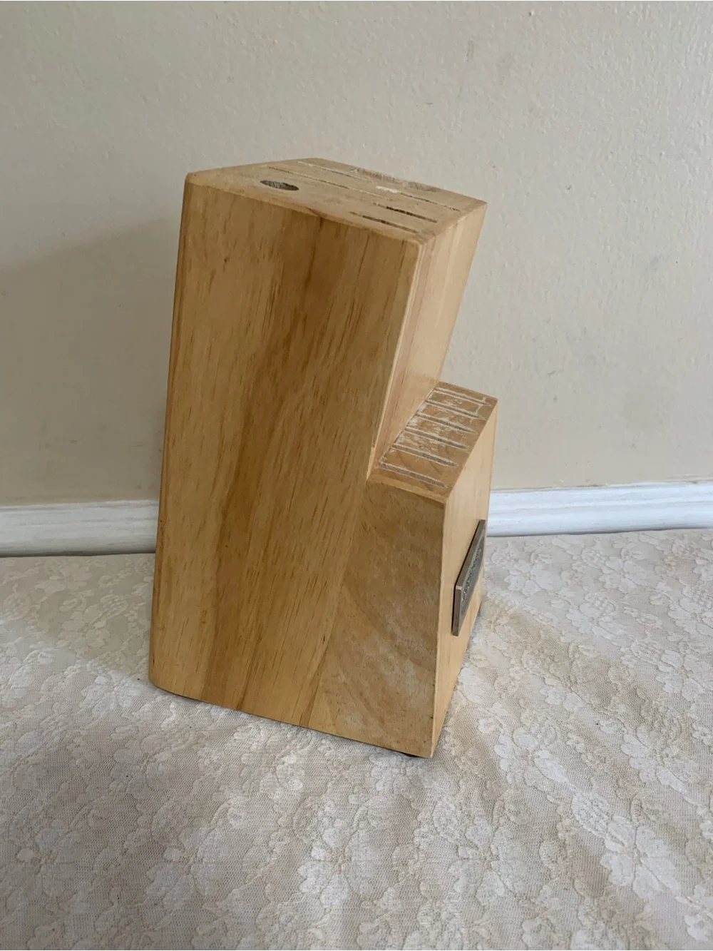 Cuisinart Light Wood Knife Block Organizer